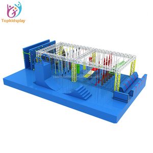 Équipement de <span class=keywords><strong>course</strong></span> d'obstacle d'intérieur, parc avec fosse à mousse et <span class=keywords><strong>course</strong></span> ninja - Product Image 5