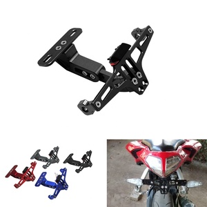 ป้ายทะเบียนรถจักรยานยนต์ไฟ LED อลูมิเนียมสำหรับแข่ง CB600สกปรก F2 F3 F4 F4i 900RR 250 VTR 250 VTR 250 <span class=keywords><strong>MSX</strong></span> PCX125 - Product Image 2