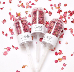 Cañón de <span class=keywords><strong>Confeti</strong></span> de Pétalos de Rosa Secos Reales Biodegradables de China Novelties para Bodas - Product Image 1
