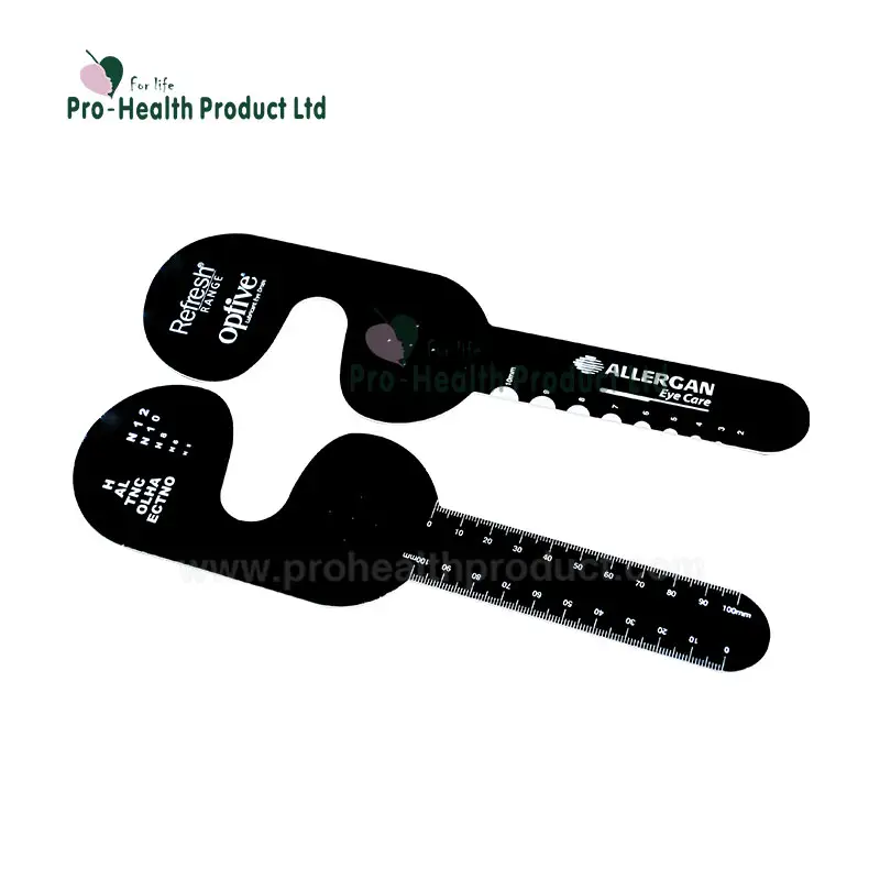 China Manufacturer Hot Sale Guitar Shape Plastic eye optical ruler