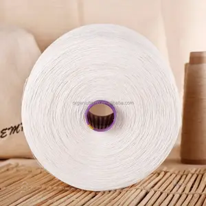 Supply 55%hemp/45%cotton Blended Yarn 16Ne For Weaving And Knitting