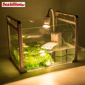 Sea billion Silent Wassertank Filter mit Aquarium Turtle Light Uva Uvb Stein Weiß Kunststoff Aquarium Aquarien & Zubehör 25W
