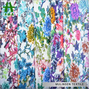 Booksew — tissu en Viscose à imprimé Floral, combinaison en rayonne, Design hawaïen, pour robe, Offre Spéciale