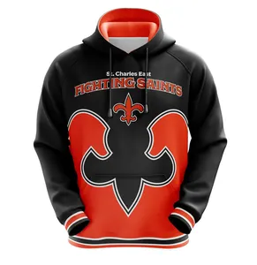 Custom logo full zip black embroidery hoodies sweatshirts for men women