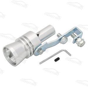 Universal car Turbo Sound silbato silenciador del tubo de escape blow off vale BOV simulador Whistler - Product Image 2