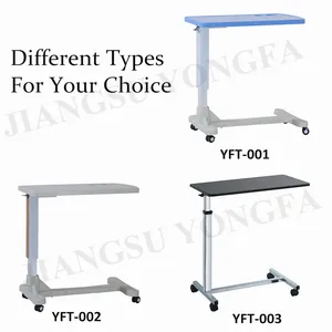 YFT-003 अस्पताल तह Overbed मेज