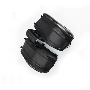 Bolsas impermeables para SILLÍN de motocicleta, bolsa lateral para montar en <span class=keywords><strong>Moto</strong></span>, <span class=keywords><strong>Maleta</strong></span> de equipaje <span class=keywords><strong>trasera</strong></span> con cubierta para lluvia - Product Image 5