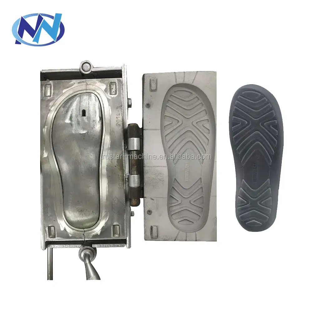 Two Color Two Density One Color One Density Aluminium Shoes Mould for pu footwears