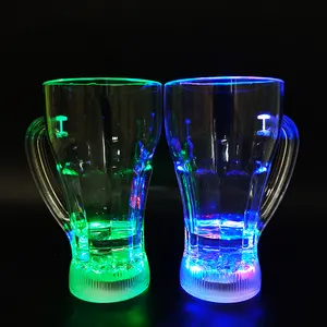 Bar Accessories Liquid Activated Plastic Flashing LED Drinking Cup