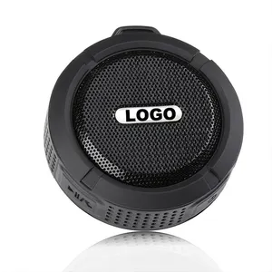 2019 New Products Portable Bluetooth Speaker Waterproof Wireless Music Player Shower Speaker