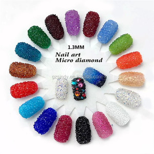 Micro Pixie Strass 3D Nail 1.2mm Nail Strass Décoration - Product Image 1