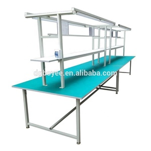 <span class=keywords><strong>Taller</strong></span> de fábrica de electrónica con ensamblaje de luz, línea de producción, montaje antiestático, <span class=keywords><strong>mesa</strong></span> de reparación de consola, <span class=keywords><strong>mesa</strong></span> de embalaje - Product Image 6