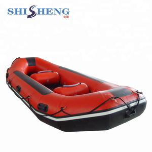 Bateau à rames gonflable en PVC/Hypalon, pour Rafting et rivière d'eau blanche à autonivellement, nouveauté - Product Image 1