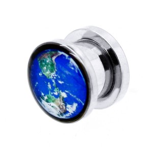 شعار الايبوكسي الفولاذ المقاوم للصدأ مخصصة اللحم نفق المقابس - Product Image 5