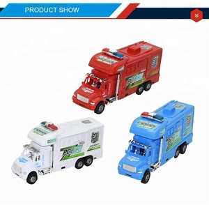 Les enfants jouent à l'intérieur 3 sortes <span class=keywords><strong>police</strong></span> <span class=keywords><strong>camion</strong></span> inertie jouet de voiture à vendre - Product Image 2