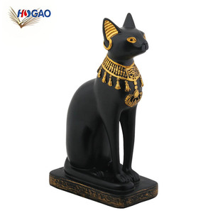OEM da collezione Obelisco Anubis Dog figurine souvenir egiziano resina statue per la vendita - Product Image 1