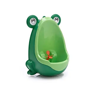 핫 세일 baby products frog shape 벽-정지 된 플라스틱 baby boy 소변기/화장실/변기