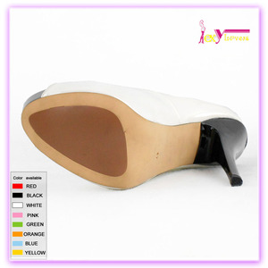 de China peep toe blanco vestido de lujo plataforma mujeres tacones altos grandes damas de gran tamaño de moda bombas - Product Image 5