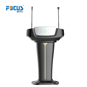 Focus FK500V Digitale Lessenaar; Smart Toespraak Podium; V-Vorm Geïntegreerde Aio Pc Kerk Preekstoel