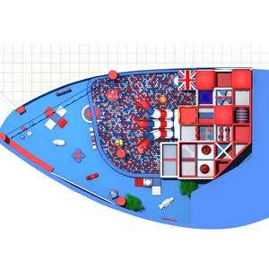 KAIQI aire de jeux intérieure jungle gym <span class=keywords><strong>jeu</strong></span> appliquer pour centre commercial - Product Image 3