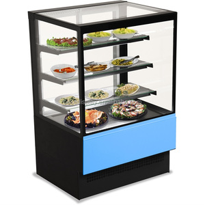 De vidrio Rectangular 4 capas panadería refrigerados escaparate torta precio - Product Image 2