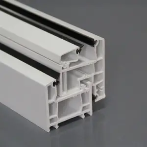 Pvc Profile Material White PVC Profile Frame /UPVC Profile /Plastic Raw Materials