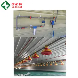 Automatic Poultry Farm Equipment Chicken Feeders and Drinkes Machinery for Broiler Layer Breeder