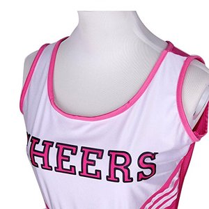 <span class=keywords><strong>Costume</strong></span> da Cheerleader musicale a forma di <span class=keywords><strong>Mini</strong></span> ragazza costumi da <span class=keywords><strong>donna</strong></span> all'ingrosso Sexy ragazza della scuola senza maniche - Product Image 5