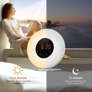 Niños Digital Radio Reloj <span class=keywords><strong>despertador</strong></span> con función Snooze inteligente, control táctil y USB recargable - Product Image 3