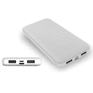 Kostenlose Probe Slim rohs Handy Power Bank 10000mAh Schnelle Lade 10000mAh Power Bank