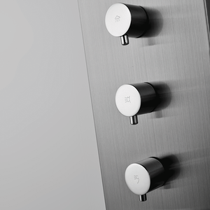 SA102 docce Bagno termostatico di controllo CE ACS cUPC bagno attrezzature colonne de douche pannello doccia in acciaio inox - Product Image 5