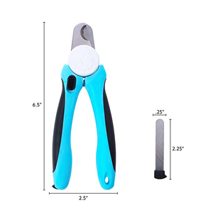 पेशेवर स्टेनलेस स्टील पालतू कुत्ते नाखून कतरनी और Trimmer - Product Image 2