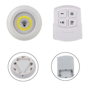 Lámpara LED brillante con control remoto, luz nocturna táctil, inalámbrica - Product Image 3