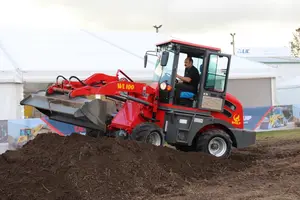 Wolf loader WL100 r4s nutzlast 1000kg mini radlader für bauernhof