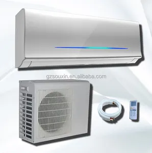 1.5 hp r22 split unit air conditioner system with hydronic fan coil unit