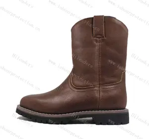 Superior Leather Work Boots Cowboy Boots Men