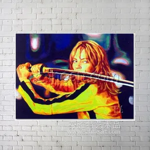 Kill Bill movie poster POP schilderijen art op canvas