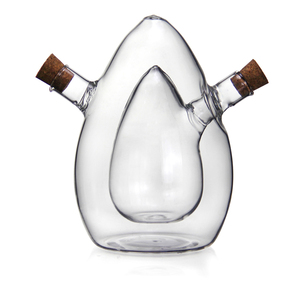 Verre Huile et Vinaigre Cruet, huile et Vinaigre Bouteille Avec Bouchons - Product Image 3
