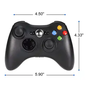 Game Controller for x box 360 Gamepads Game Accessory White Black Double Shock Joystick Game Controller for x box 360