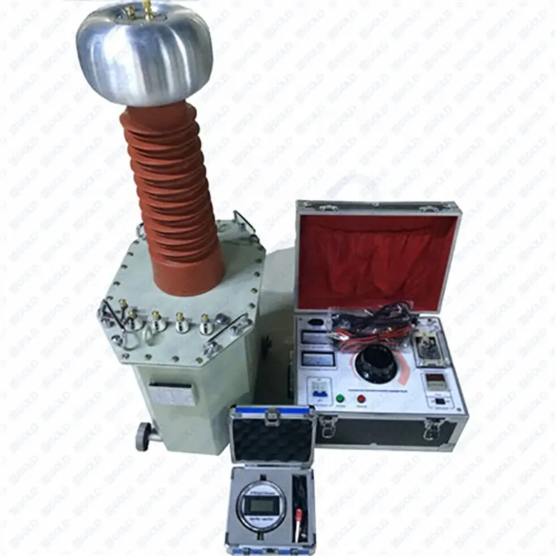 Oil Immersed Type AC DC Insulation Hipot Tester for Cable High Voltage Hipot Testing Transformer set