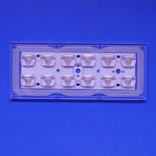 12W 20W 30W 50W 12 X 1 PCB Circuit Board with Multi Lens Array Street Light Lamp