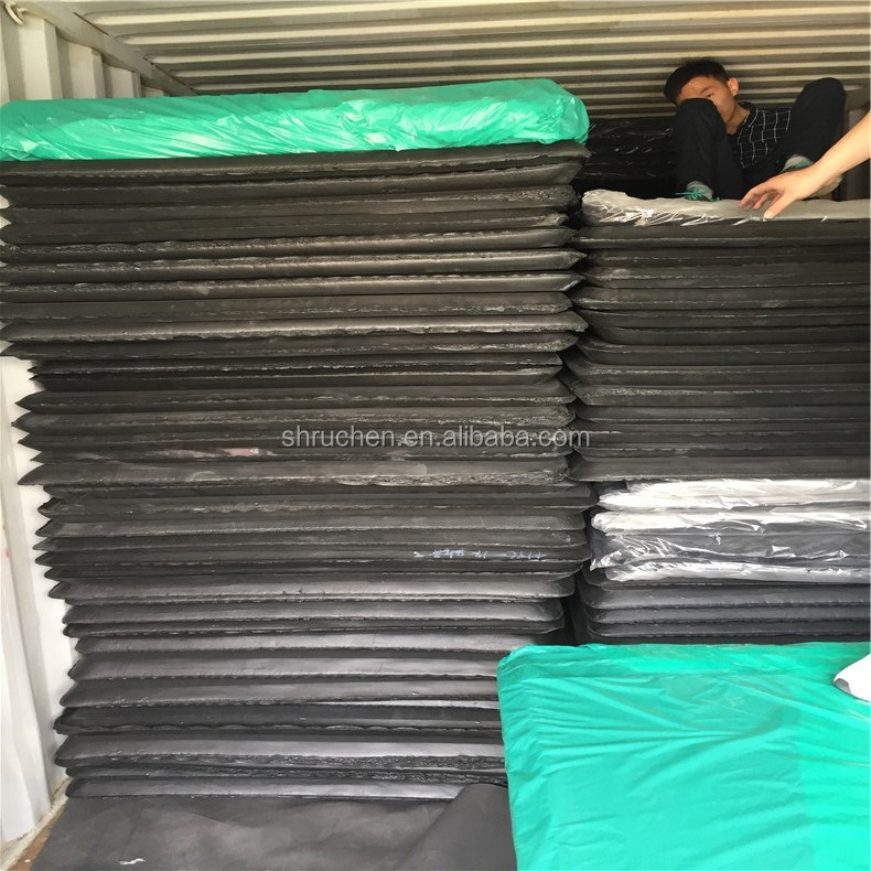 Высокая плотность огнестойкий неопреновый односторонний клейкий слой резиновый лист CR пенопластовые листы