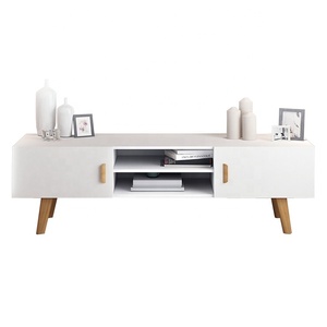 Meuble <span class=keywords><strong>TV</strong></span> en bois de mélamine, nouveau modèle de, qualité supérieure, style moderne, meuble <span class=keywords><strong>TV</strong></span> en bois pour le salon
