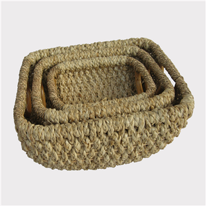 ตะกร้าหวายสำหรับใส่ของในห้องครัวตะกร้าแขวนสำหรับใส่เปลือกข้าวโพดและซักรีดเครื่องมือการจัดระเบียบบ้านของขวัญสไตล์เวียดนาม - Product Image 3