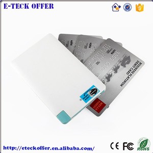 Ultra Slim Power Bank 2600mAh mobile <span class=keywords><strong>externe</strong></span> Téléphones <span class=keywords><strong>batterie</strong></span> <span class=keywords><strong>Chargeur</strong></span> de <span class=keywords><strong>batterie</strong></span> Extreme pour <span class=keywords><strong>iPhone</strong></span> et pour Samsung - Product Image 4