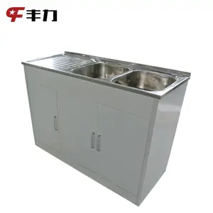 Base de Fregadero de Acero Inoxidable para Mueble de Cocina Moderno, Personalizado OEM/ODM con 10% de Descuento, Diseño Independiente - Product Image 1