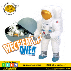 Câu Đố Lắp Ráp Nhựa 3D Khối Tàu Vũ Trụ Khối Không Gian Trạm Vũ Trụ Khối - Product Image 2