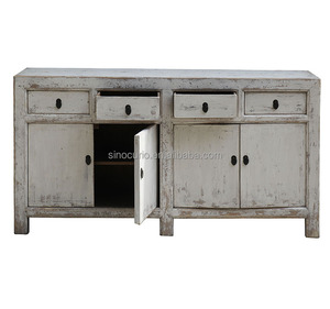 Wholesale Antique Furniture China <strong>Rustic</strong> Shabby Chic Kitchen <strong>Cabinet</strong> - Product Image 3