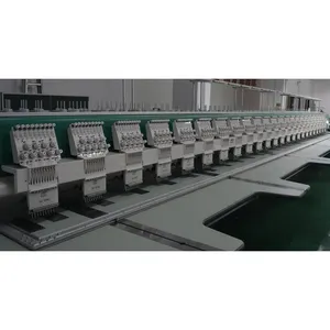great 24 heads flat high speed computerized embroidery machine hot selling