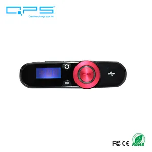 Hot Mini am/fm rádio Clipe MP3 Player Com Slot Para Cartão Micro SD TF MP3 Player mini Clipe mp3 jogador